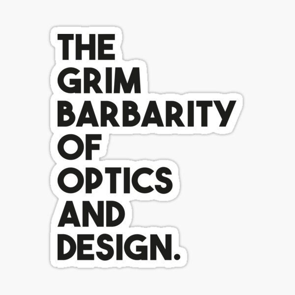 Artikel-Vorschau von Grimmige Barbarei der Optik und des Designs, designt und verkauft von javvie.