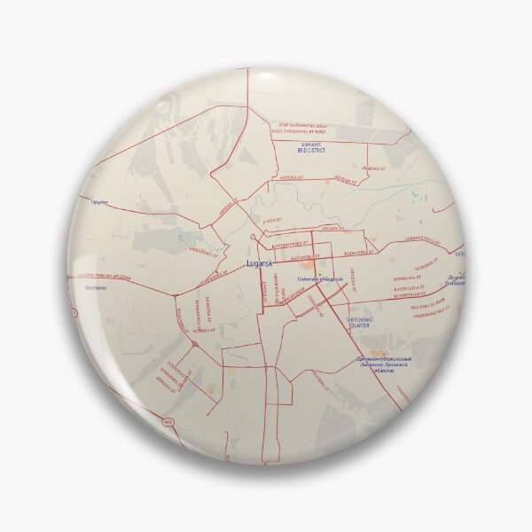 Item preview, Copy of Luhansk City Map designed and sold by randomorder.