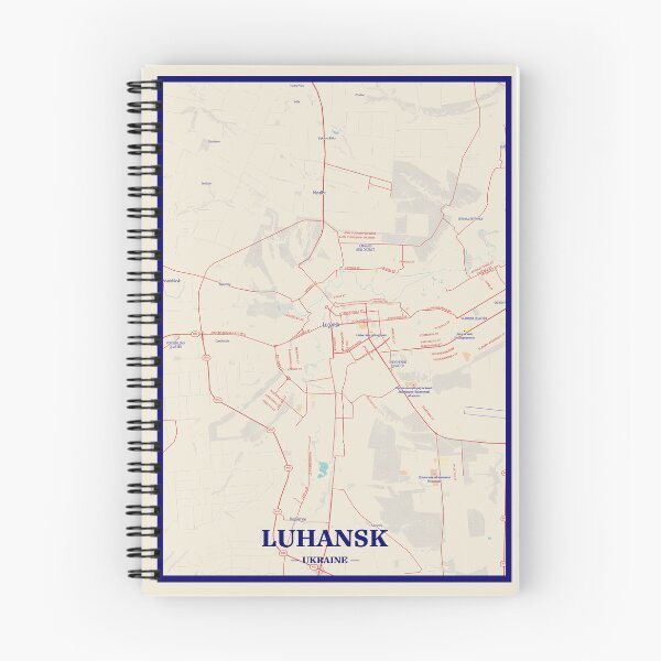 Item preview, Copy of Luhansk City Map designed and sold by randomorder.