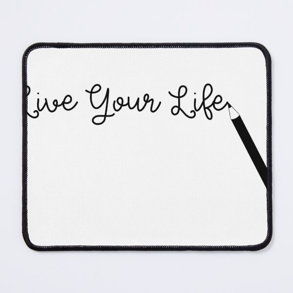Item preview, LOVE AND LIVE YOUR LIFE PENCIL QUOTE designed and sold by vazqpete.