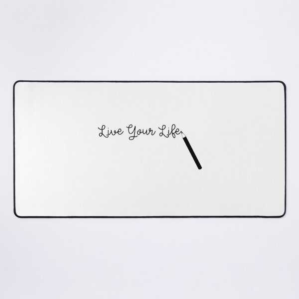 Item preview, LOVE AND LIVE YOUR LIFE PENCIL QUOTE designed and sold by vazqpete.