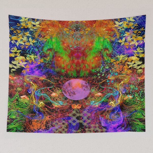 Item preview, The Green Man Exhales October designed and sold by Discordant Dreams Art.