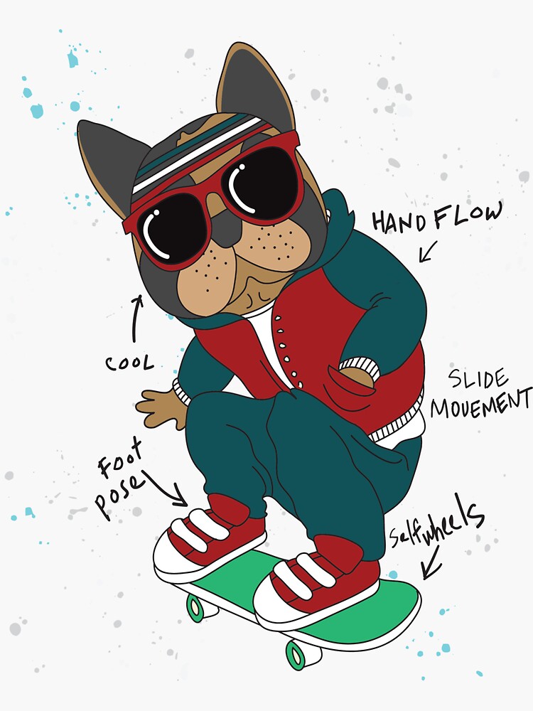 "Wall Ride" Sticker by TuongSanArt Redbubble