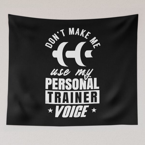 Item preview, Personal Trainer Voice Workout Fitness Coach Instructor designed and sold by TARABENNIE01.