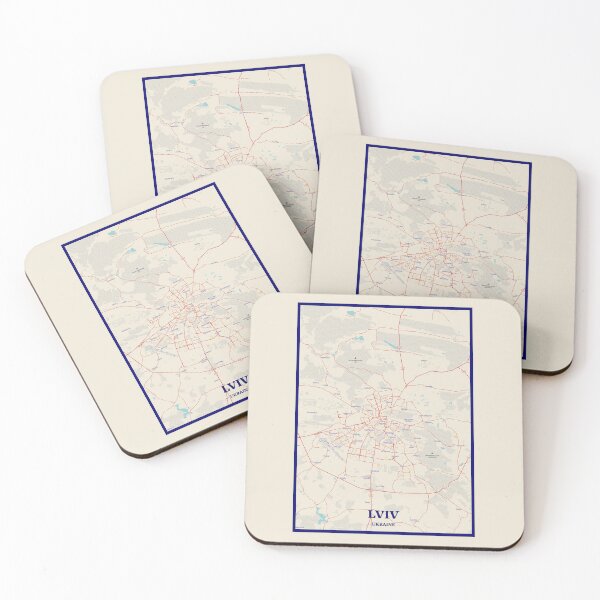 Item preview, Lviv City Map designed and sold by randomorder.