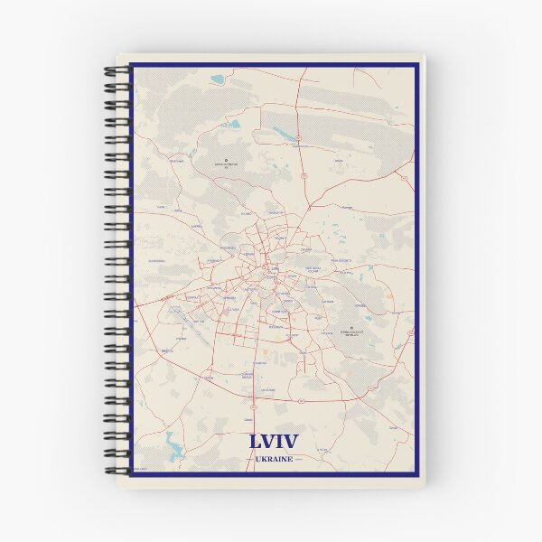 Item preview, Lviv City Map designed and sold by randomorder.