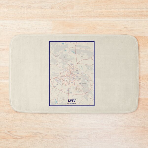 Item preview, Lviv City Map designed and sold by randomorder.