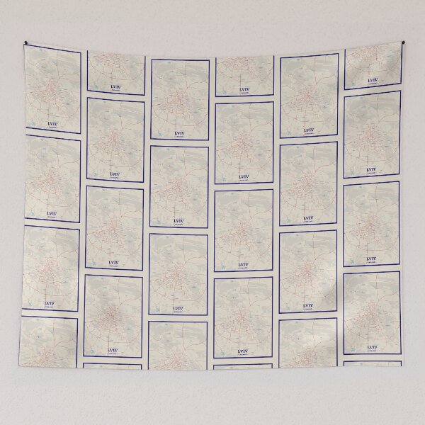 Item preview, Lviv City Map designed and sold by randomorder.
