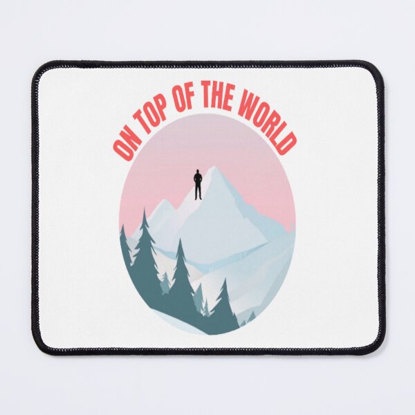 Item preview, On top of the world, Motivationnal design designed and sold by AdenDesigns.