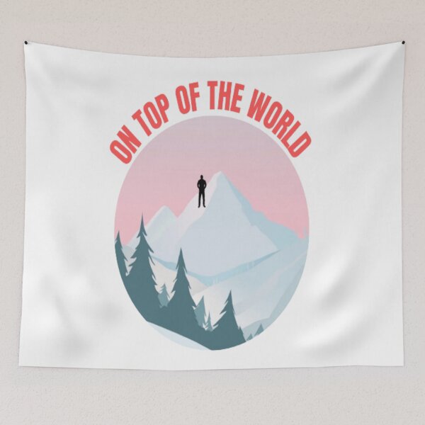Item preview, On top of the world, Motivationnal design  designed and sold by AdenDesigns.