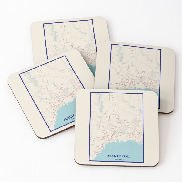 Item preview, Mariupol City Map designed and sold by randomorder.