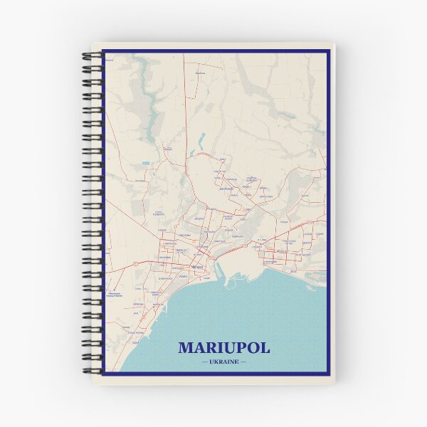 Item preview, Mariupol City Map designed and sold by randomorder.