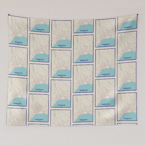 Item preview, Mariupol City Map designed and sold by randomorder.