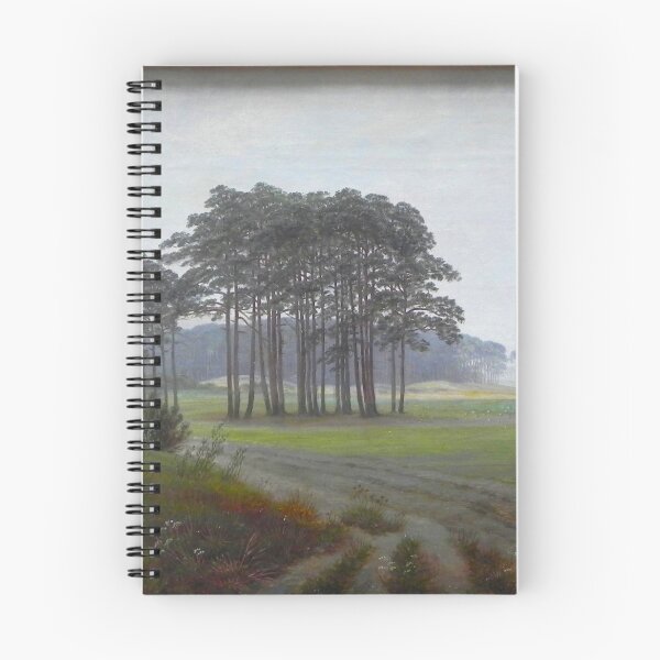 Artikelvorschau, HD Caspar David Friedrich - The Midday 1821 entworfen und verkauft von Go Logo Designs.