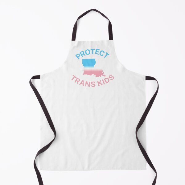 Item preview, Protect Trans Kids Louisiana - Transgender Flag - Protect Transgender Children - Curved Design designed and sold by SayWhatYouFeel.