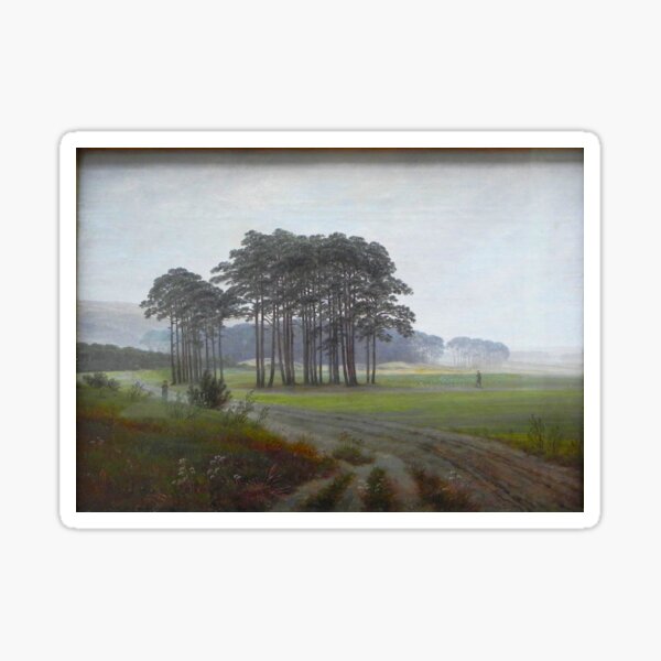Artikel-Vorschau von HD Caspar David Friedrich - The Midday 1821, designt und verkauft von gologodesigns.