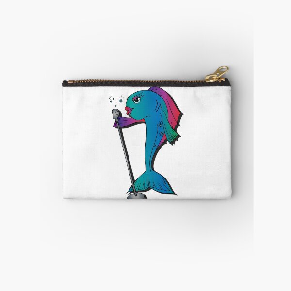 Aperçu de l'œuvre Singing Fish - Bleu créée et vendue par CharlieLondon.