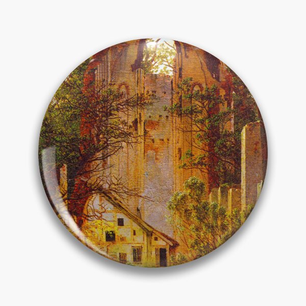 Item preview, HD Caspar David Friedrich - Klosterruine Eldena designed and sold by Go Logo Designs.