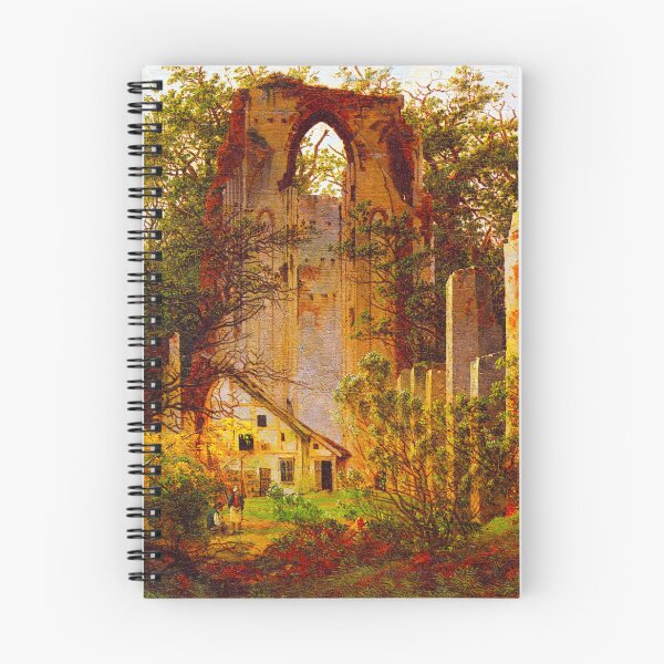 Artikelvorschau, HD Caspar David Friedrich - Klosterruine Eldena entworfen und verkauft von Go Logo Designs.