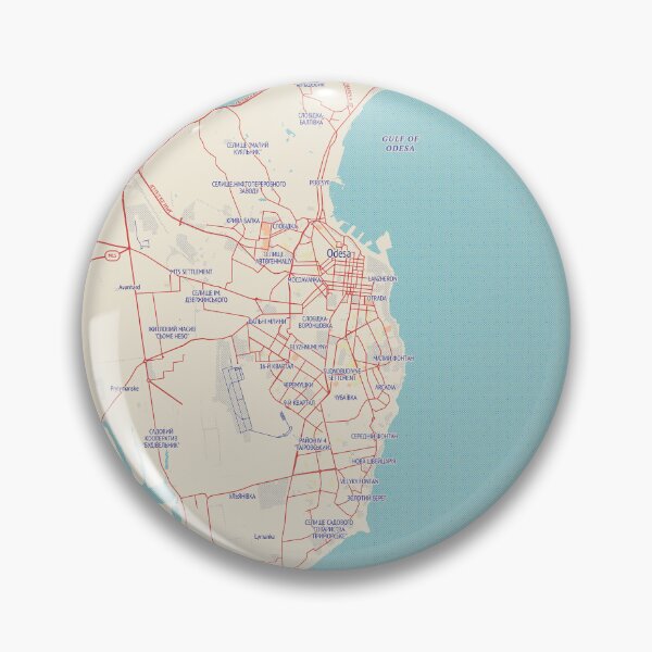 Item preview, Odessa City Map designed and sold by randomorder.