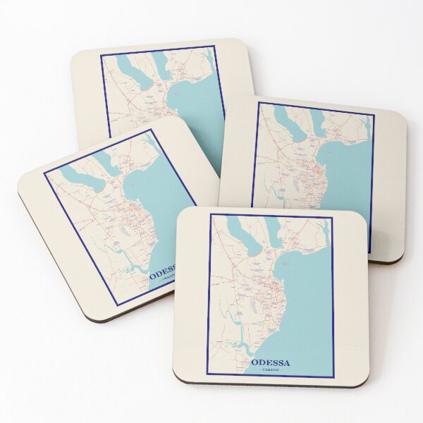 Item preview, Odessa City Map designed and sold by randomorder.