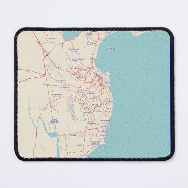 Item preview, Odessa City Map designed and sold by randomorder.