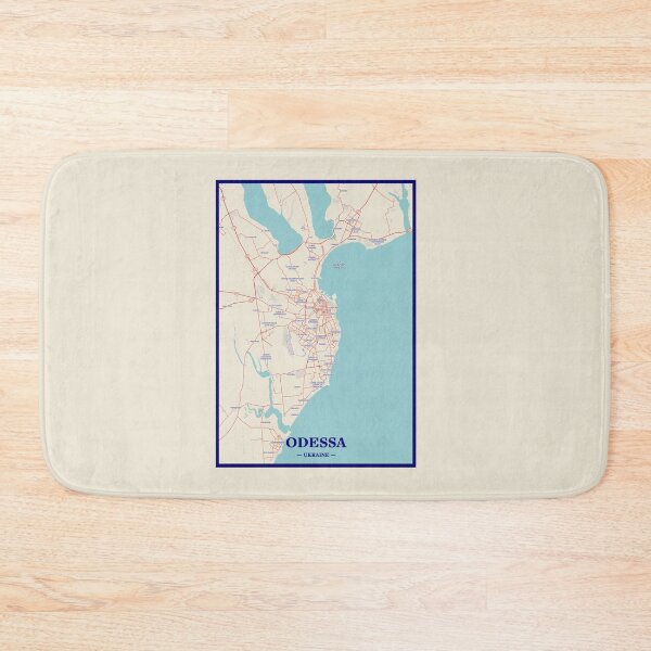 Item preview, Odessa City Map designed and sold by randomorder.