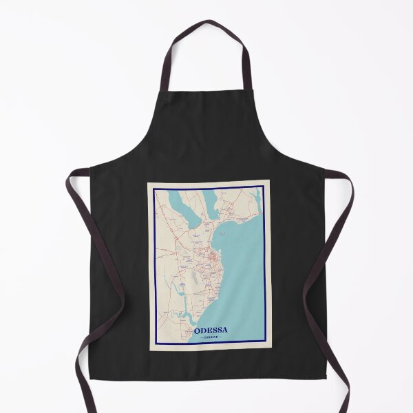 Item preview, Odessa City Map designed and sold by randomorder.