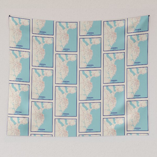 Item preview, Odessa City Map designed and sold by randomorder.