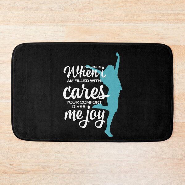 Item preview, When I Am Filled With Cares Your Comfort Gives Me Joy - Psalm 94 Verse 19 designed and sold by MJDezigns.