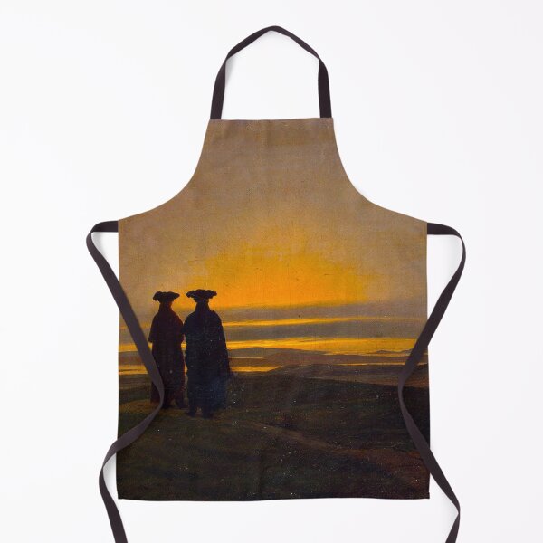 Item preview, HD Caspar David Friedrich - Sunset designed and sold by Go Logo Designs.