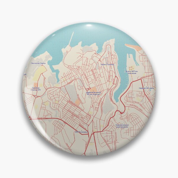 Item preview, Sebastopol City Map designed and sold by randomorder.