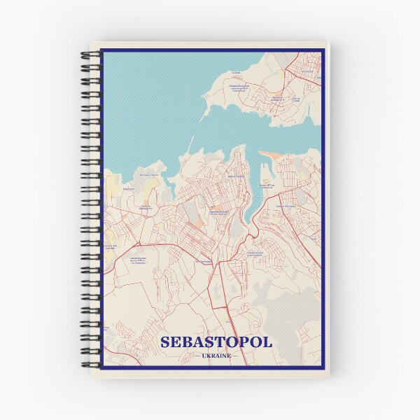 Item preview, Sebastopol City Map designed and sold by randomorder.