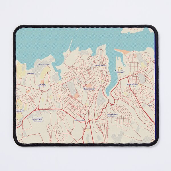 Item preview, Sebastopol City Map designed and sold by randomorder.
