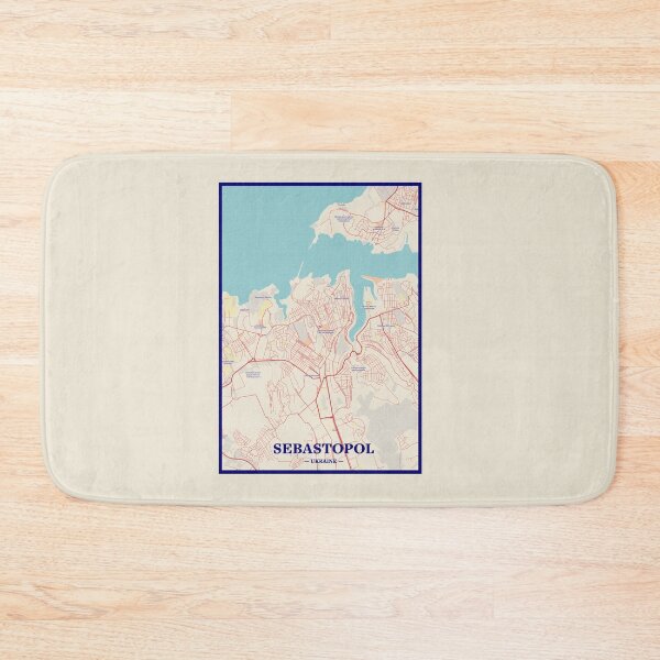 Item preview, Sebastopol City Map designed and sold by randomorder.