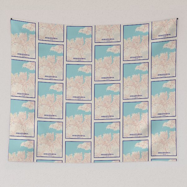 Item preview, Sebastopol City Map designed and sold by randomorder.