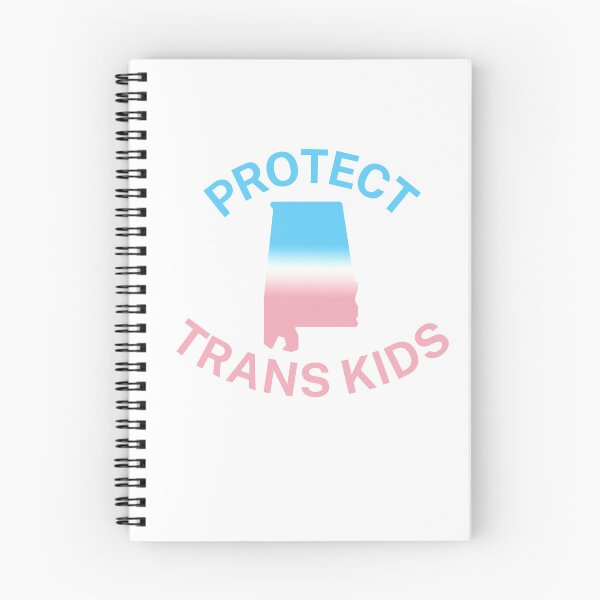 Item preview, Protect Trans Kids Alabama - Transgender Flag - Protect Transgender Children - Curved Design designed and sold by SayWhatYouFeel.