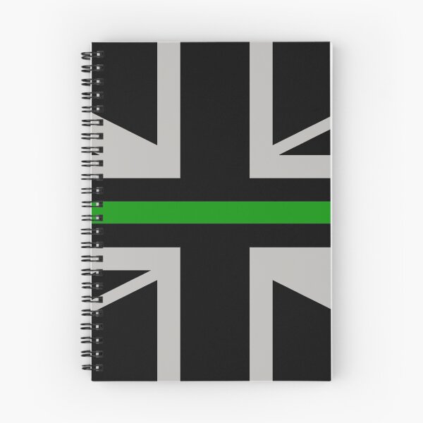 Item preview, British Flag: Thin Green Line designed and sold by Jared Davies.