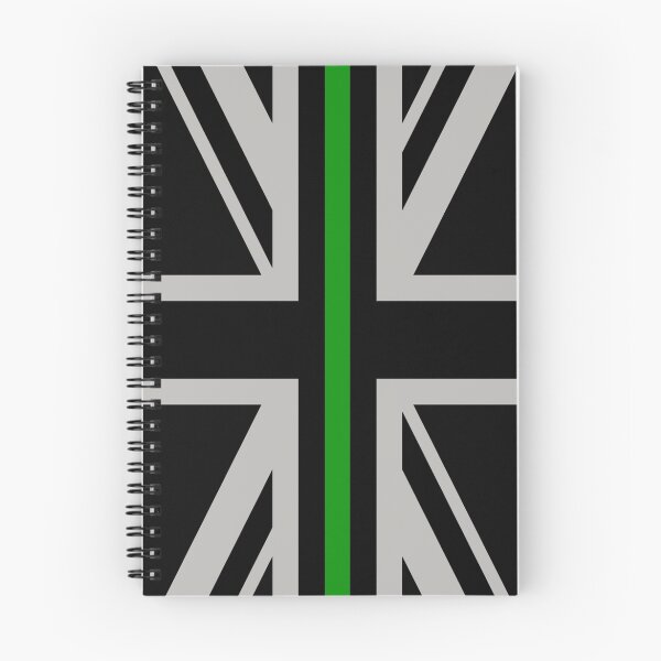 Item preview, British Flag: Thin Green Line designed and sold by Jared Davies.