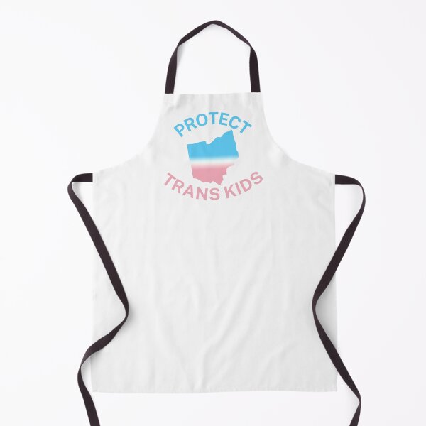 Item preview, Protect Trans Kids Ohio - Transgender Flag - Protect Transgender Children - Curved Design designed and sold by SayWhatYouFeel.