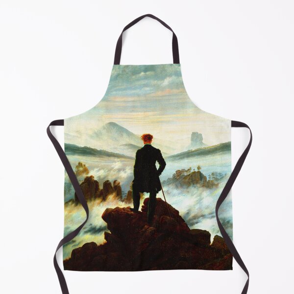 Item preview, HD Caspar David Friedrich - Der Wanderer über dem Nebelmeer designed and sold by Go Logo Designs.