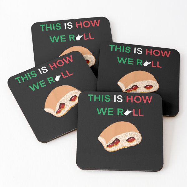 Item preview, Italian, West Virginia, This Is How We Roll, Pepperoni Roll T-Shirt designed and sold by sweazyyh.