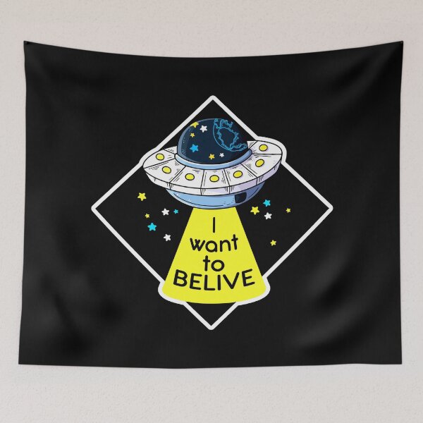 Item preview, Alien Space UFO Believe designed and sold by NestaReign.