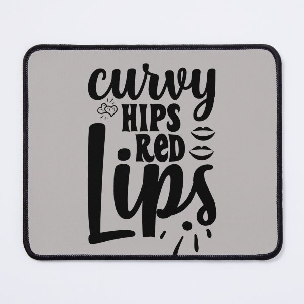 Item preview, curvy hips red lips, curvy, red lips, lips, red, curvy hips, lipstick, cute, hips, sexy, funny, women, makeup, sassy, girl, curves, curvy hips and red lips, designed and sold by NAZIMNADIR.