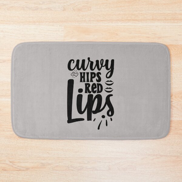 Item preview, curvy hips red lips, curvy, red lips, lips, red, curvy hips, lipstick, cute, hips, sexy, funny, women, makeup, sassy, girl, curves, curvy hips and red lips, designed and sold by NAZIMNADIR.