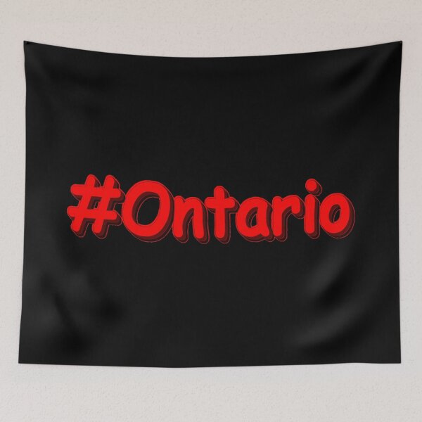Item preview, "#Ontario " Cute Design. Buy Now designed and sold by Health And Fitness Posts e-Store.