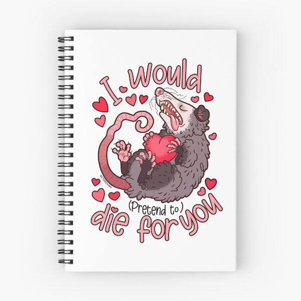 Item preview, Possum ~ I Would Pretend to Die for You designed and sold by ctkrstudio.