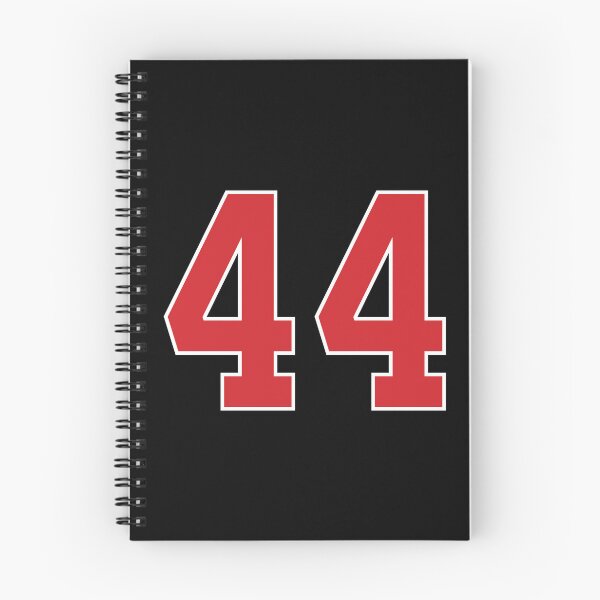 Item preview, Sports Number 44, red black color lucky sport forty four designed and sold by ArtIsParty.