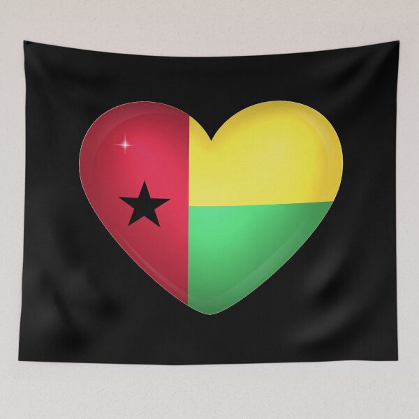 Item preview, My heart is in Guinea Bissau, Love Guinea Bissau. designed and sold by ArtIsParty.