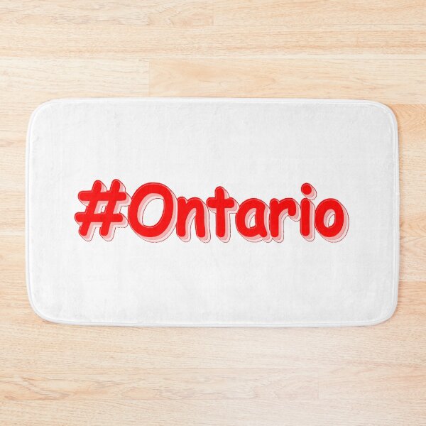 Item preview, "#Ontario " Cute Design. Buy Now designed and sold by Health And Fitness Posts e-Store.
